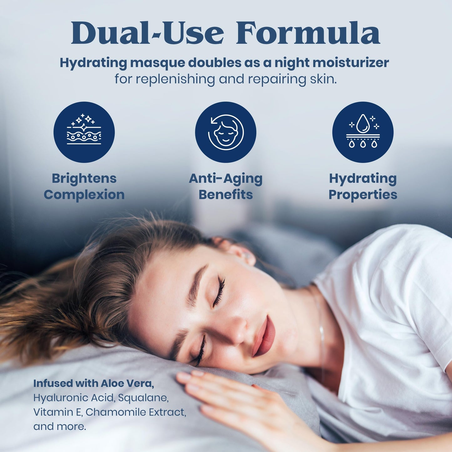 Clear Choice Hydrating Masque + Night Therapy, Rehydrating & Repairing Treatment for All Skin Types, Rosacea Relief & Post-Procedure Care, 2oz Beauty & Personal Care Clear Choice