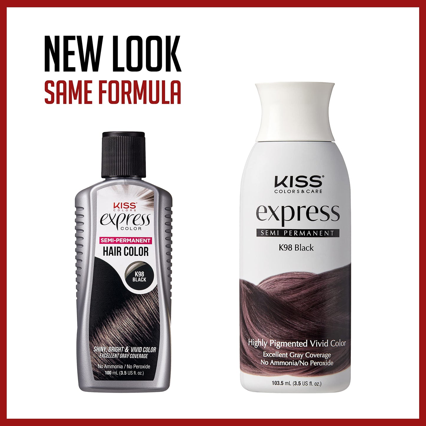 Kiss: Express Semi Permanent Hair Color - Crimson K49-Crimson Beauty & Personal Care Kiss Express