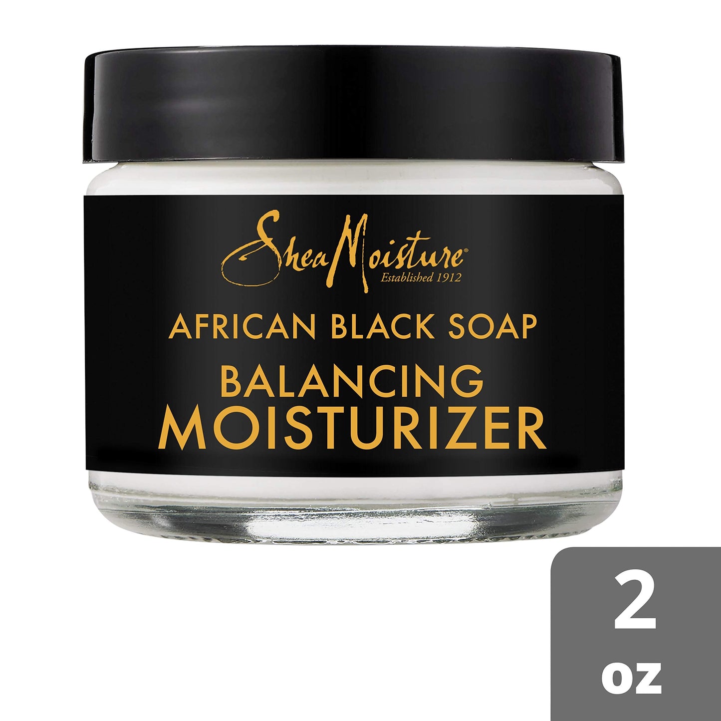 SheaMoisture Balancing Moisturizer for Dry Skin African Black Soap with Shea Butter 2 oz Beauty & Personal Care Shea Moisture