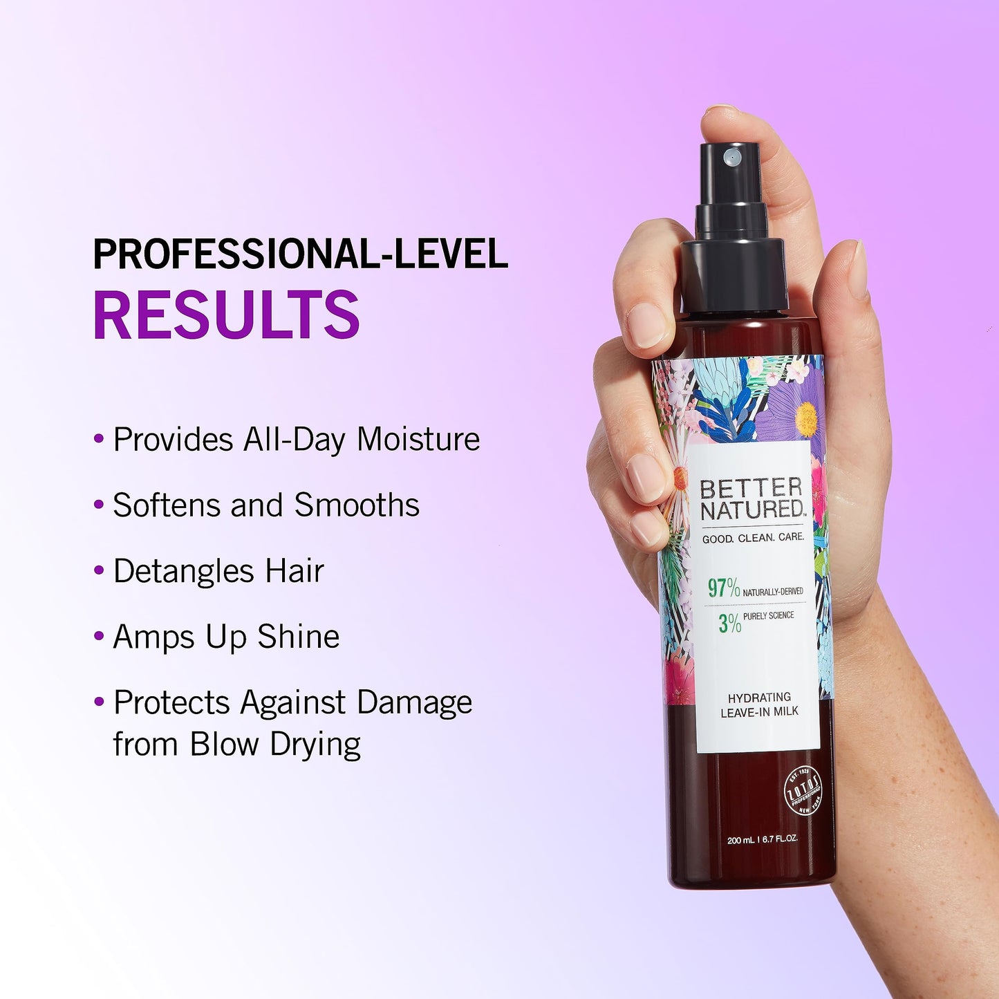 Better Natured Moisture Replenishing Hair Mask - Deep Conditioner for Dry & Damaged Hair, 6 Fl Oz Beauty & Personal Care Better Natured