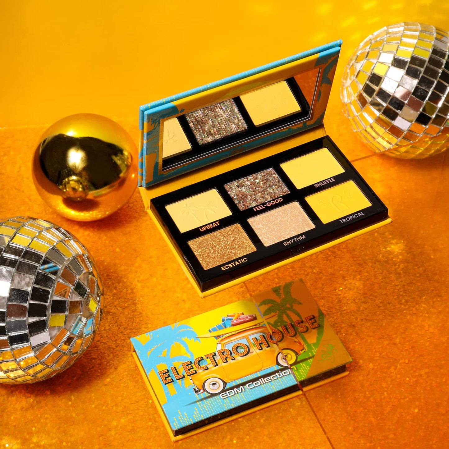 Rude Cosmetics EDM Collection - Electro House for Women - 0.21 oz Eye Shadow Beauty & Personal Care RUDE