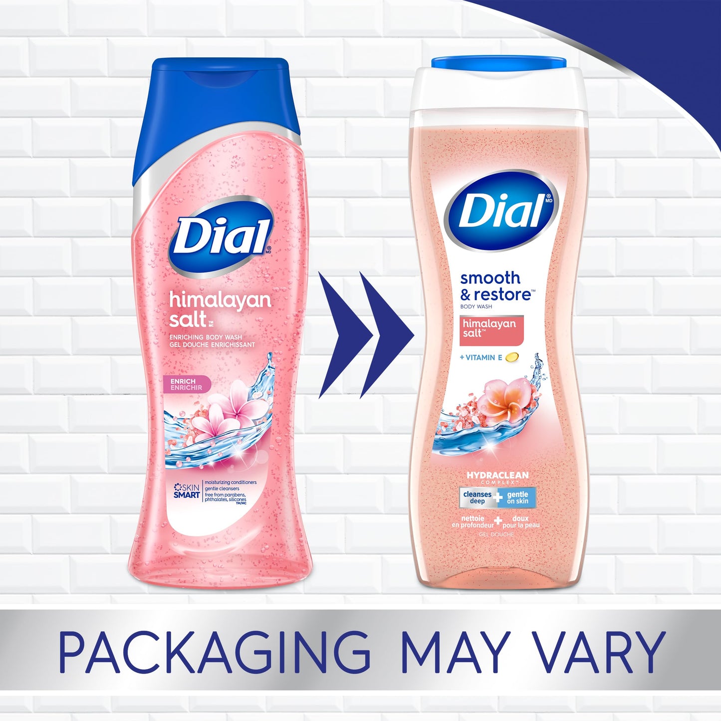 Dial Smooth & Restore Body Wash, Himalayan Salt, 21 fl oz (Pack of 4) Beauty & Personal Care Dial