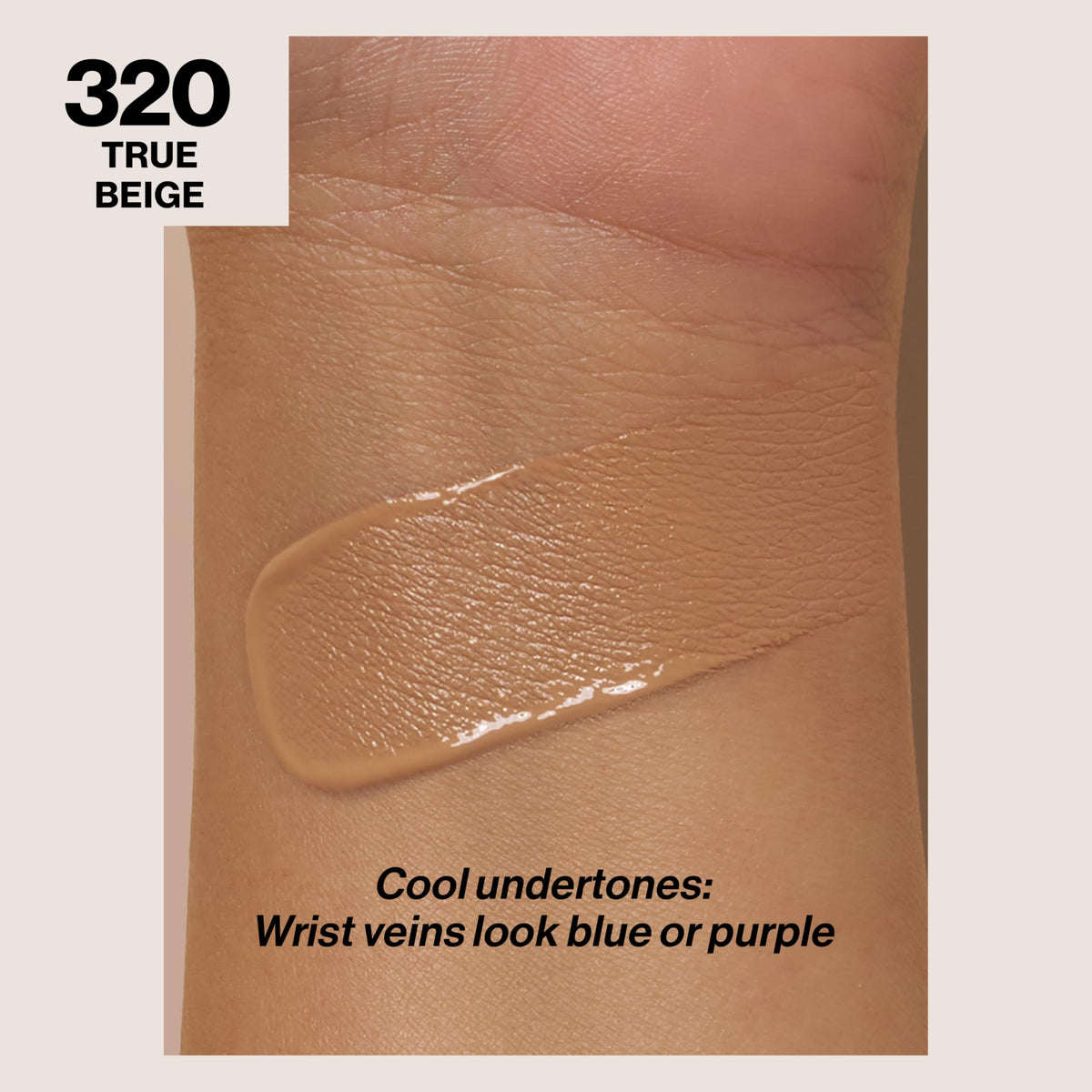 Revlon Liquid Foundation, ColorStay Face Makeup for Normal & Dry Skin, SPF 20, Longwear Medium-Full Coverage with Natural Finish, 320 True Beige, 1 fl Beauty & Personal Care REVLON