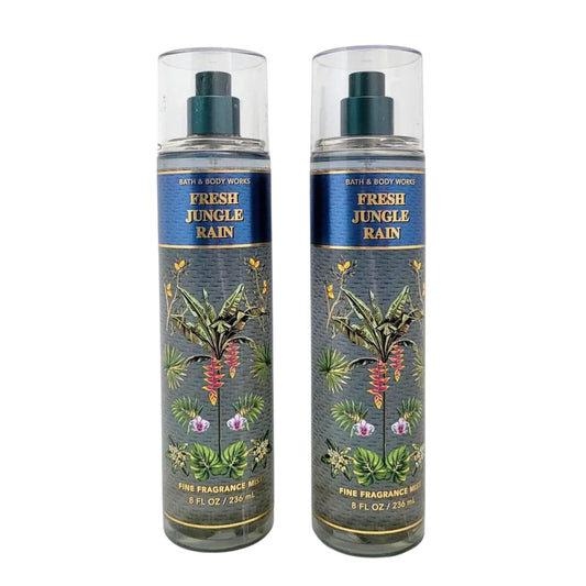 Bath & Body Works Fragrance Mist, Gift Set of 2, 8oz Each (Fresh Jungle Rain) Beauty & Personal Care Bath & Body Works