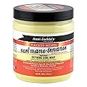 Aunt Jackie's Flaxseed Recipes Curl Mane-tenance, Lightwieght Anti-Poof Defining Curl Whip, Enriched with Flaxseed, Argan Oil and Shea Butter, Great Beauty & Personal Care Aunt Jackie's