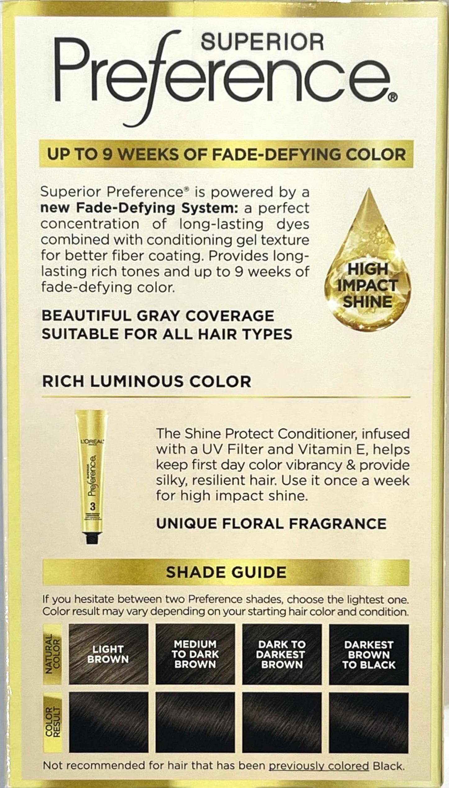L’Oreal ParisPref Haircol 3 Soft Black Size 1ct Preference Hair Color Soft Black #3 Beauty & Personal Care L'Oreal Paris