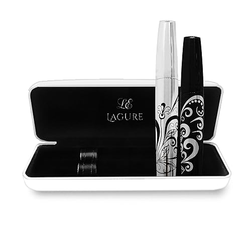400x Silk Fiber Lash Mascara - Best for Thickening & Lengthening Eyelashes - Premium Quality, Last All Day, Waterproof, Smudge proof, Hypoallergenic Beauty & Personal Care Lagure