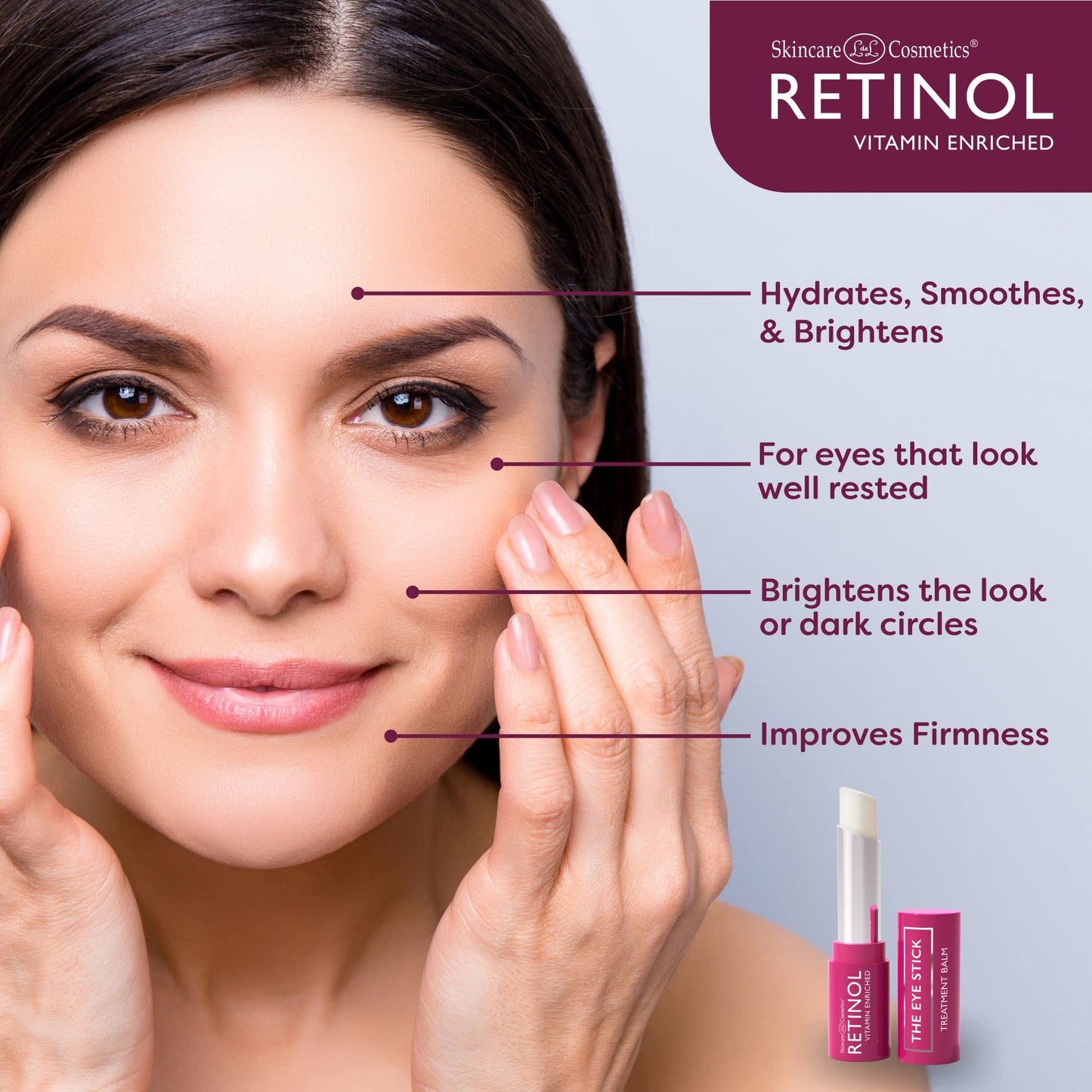 LIVAURA Retinol Anti-Aging Eye Stick - Treatment Balm - Your Beauty Secret for Younger Looking Eyes - Hydrates, Brightens, and Smooths Fine Lines Beauty & Personal Care Retinol