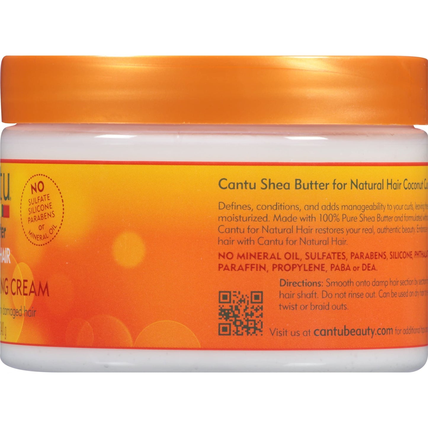 Cantu Coconut Curling Cream, 12 Ounce (Pack of 6) Beauty & Personal Care Cantu