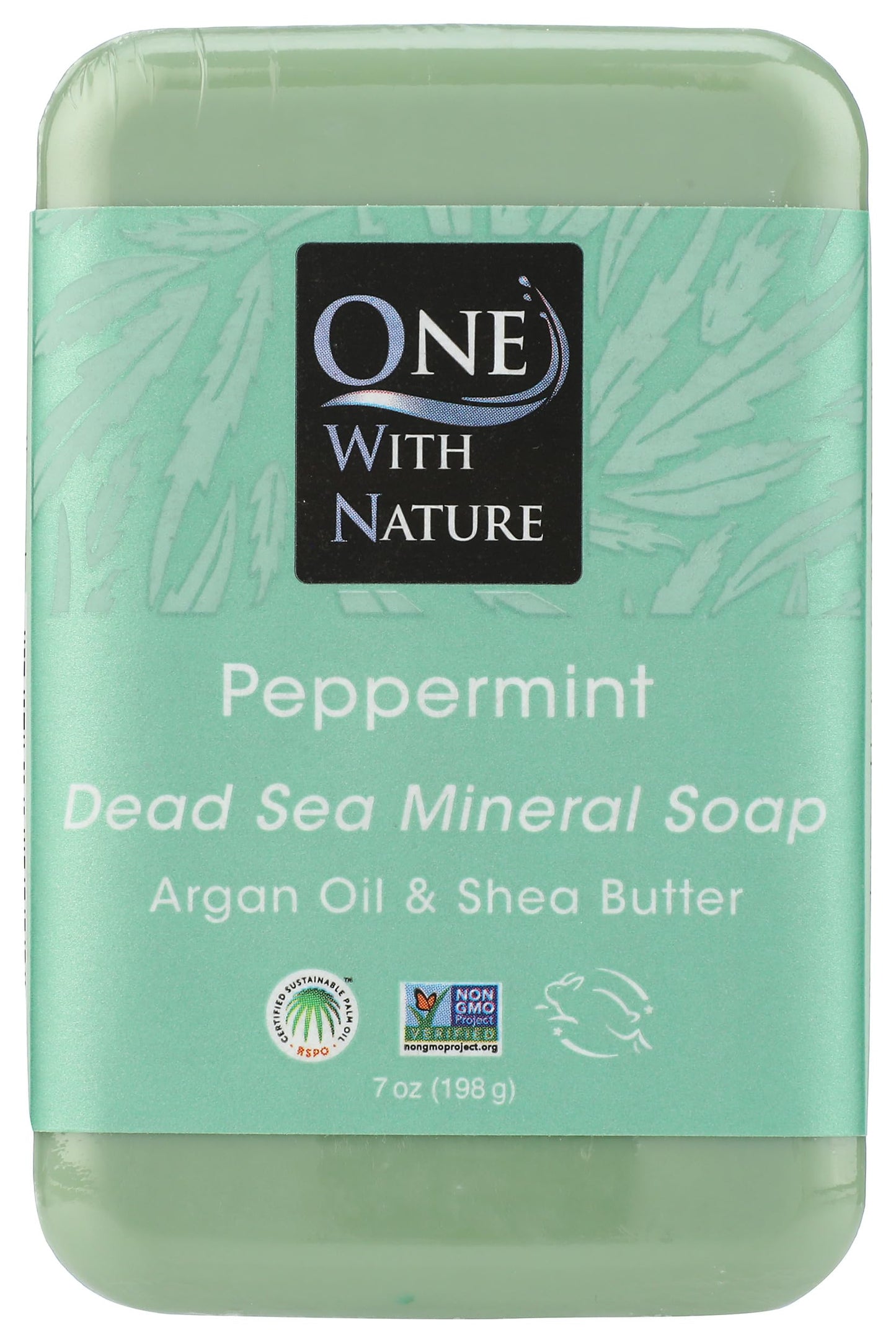 One With Nature Dead Sea Hemp Bar Soap, 7 OZ Beauty & Personal Care One With Nature