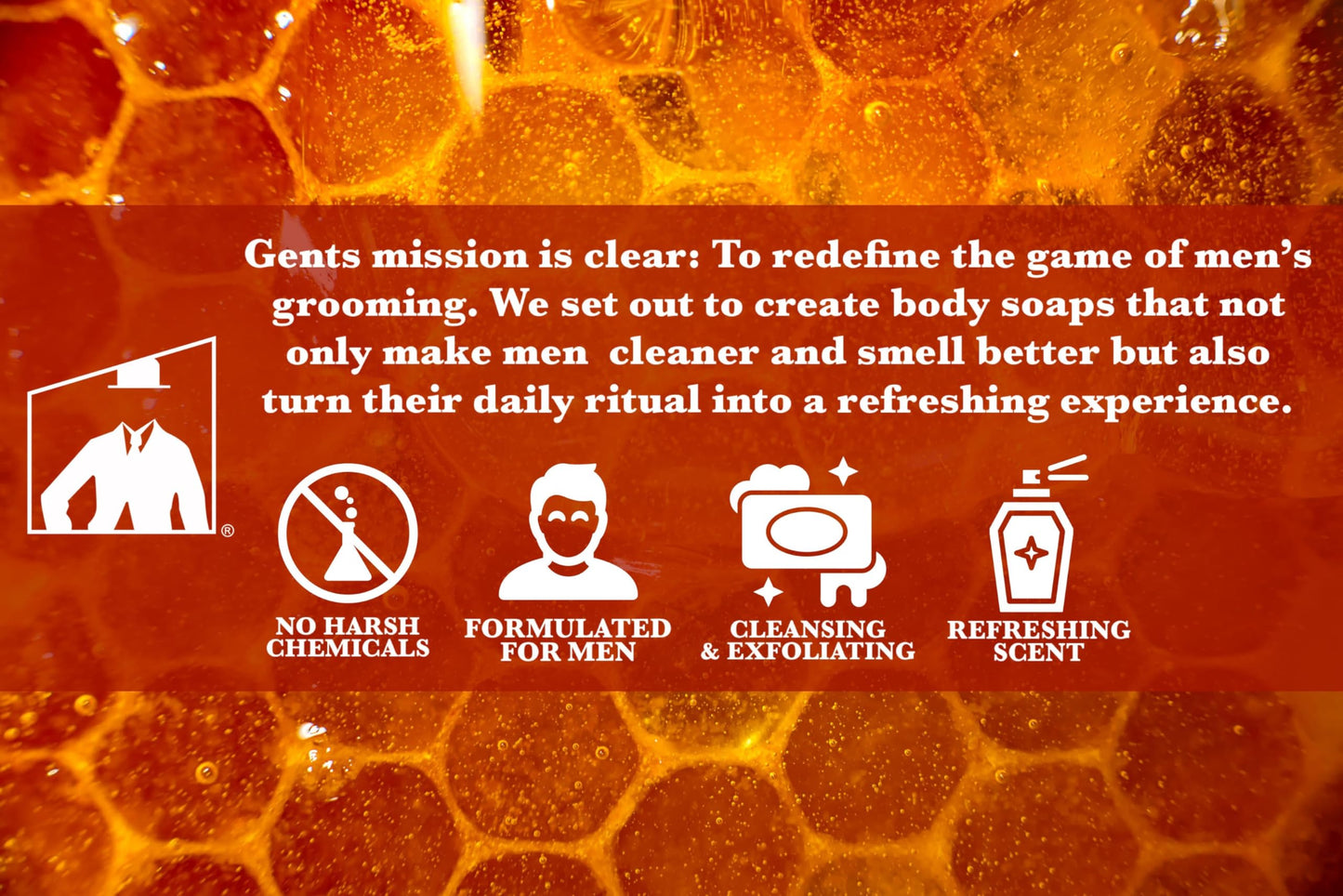 G.B.S Gents Variety Men's Body Soaps - Moisturizing Bar Soap for Men, Smell Fresh and Clean, Washing Hands & Body, All Skin Types for Bath and Shower Beauty & Personal Care G.B.S