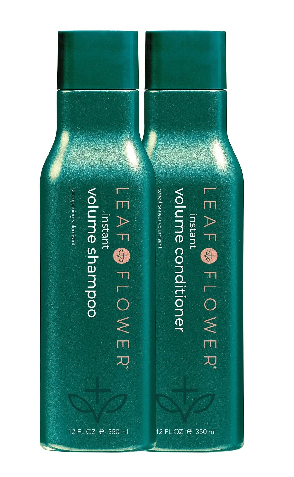 Leaf & Flower Volume Shampoo/Conditioner Duo Pack, 2 x (12oz/350ml) Beauty & Personal Care Leaf & Flower