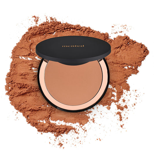 Mented Cosmetics Made in Italy, Cruelty Free Makeup, Vegan, Paraben Free, Shimmer Bronzer, Highlighter Bronzing Powder Palette for Face with Vitamin E Beauty & Personal Care Mented