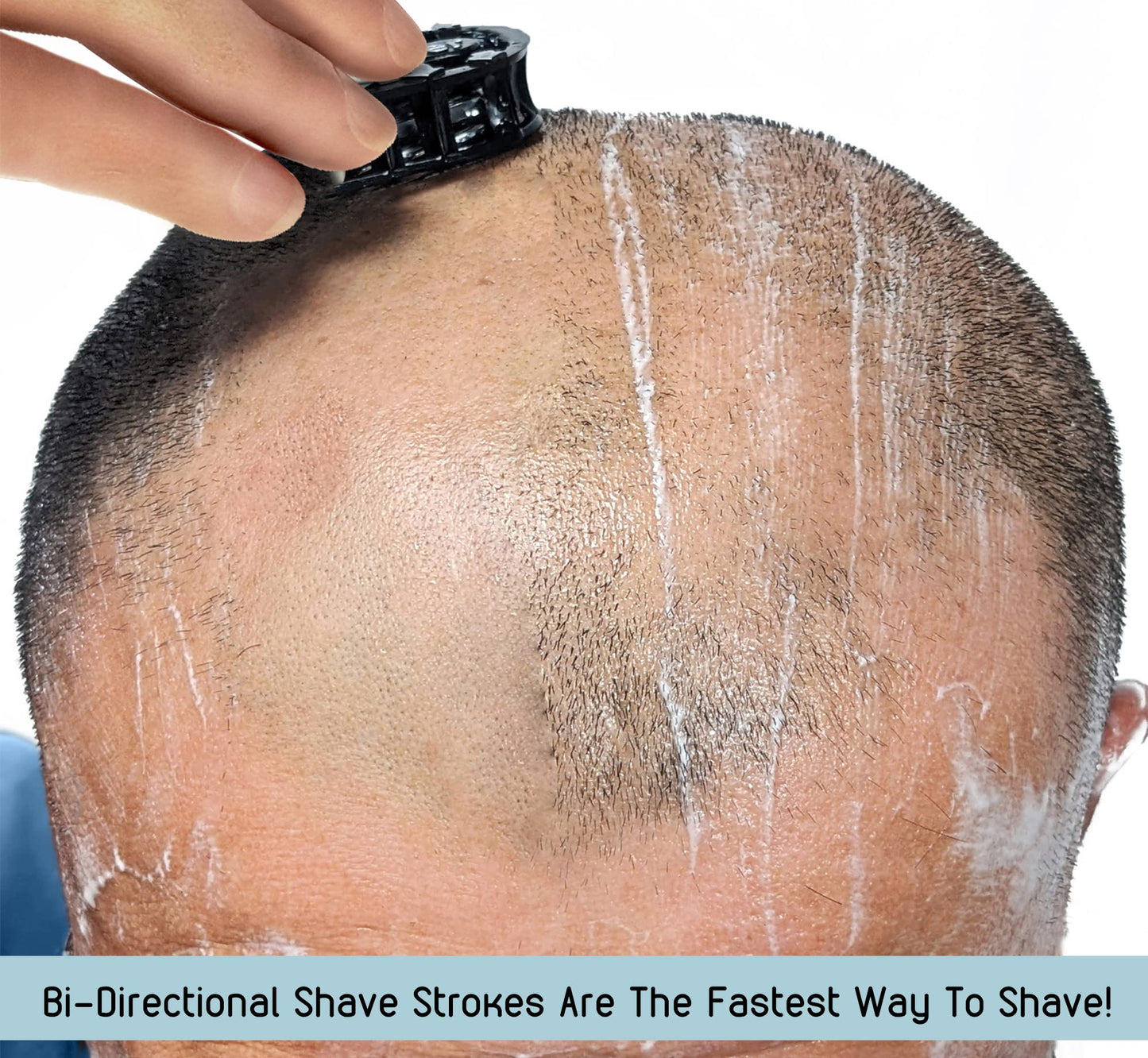 Premium Omnishaver with Cartridge Kit - The Fastest Way to Shave Head, Legs, Arms, Body - an Alternative to Disposable Shaving Razors Self Cleans Beauty and Personal Care OmniShaver