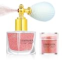 Body Glitter Spray, Pink Glitter Spray for Hair and Body, Include 1 Jar of Refills Beauty & Personal Care Yampahpa