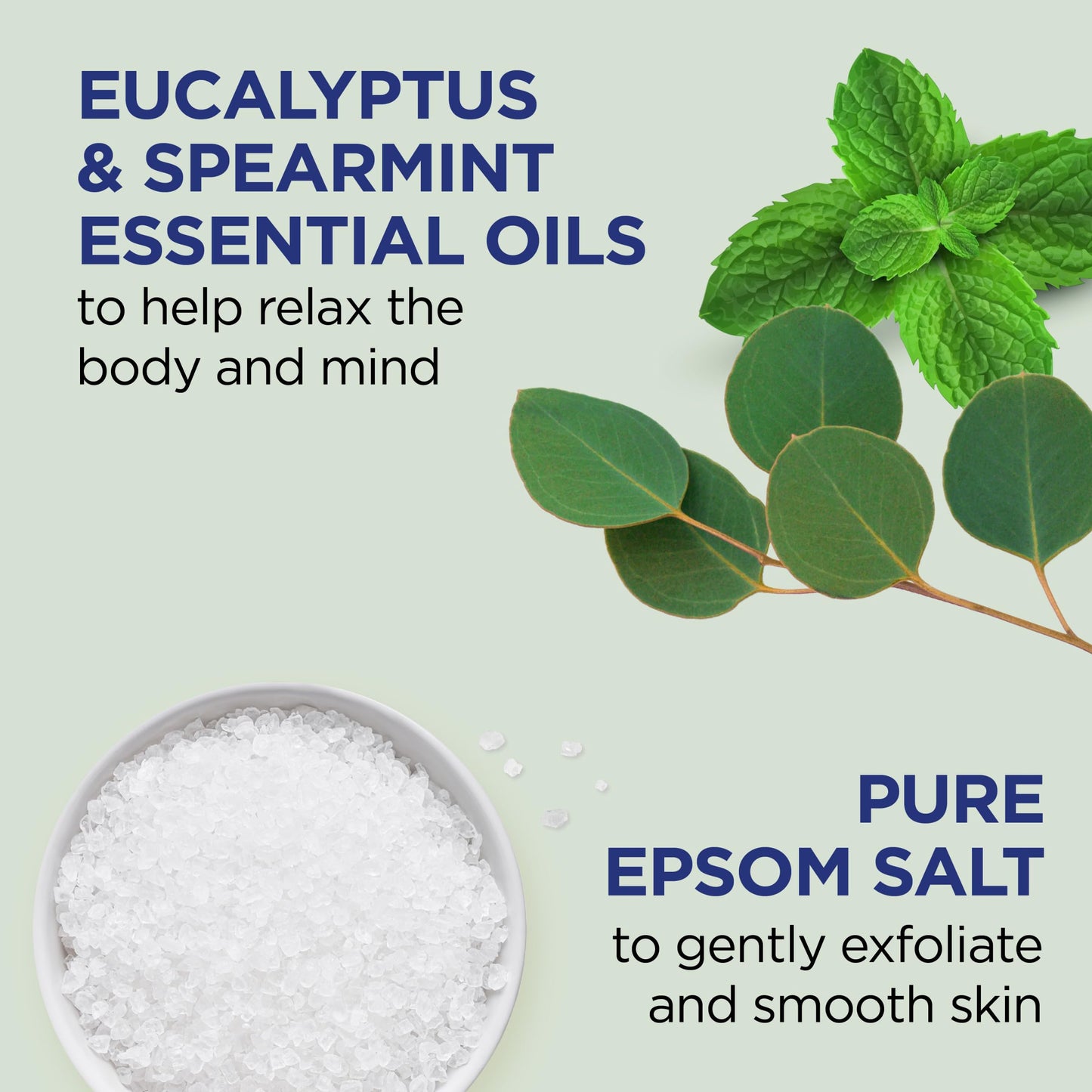 Dr Teal's Pure Epsom Salt Body Scrub, Relax & Relief with Eucalyptus & Spearmint Essential Oils, 16 oz (Pack of 3) Beauty and Personal Care Dr Teal's