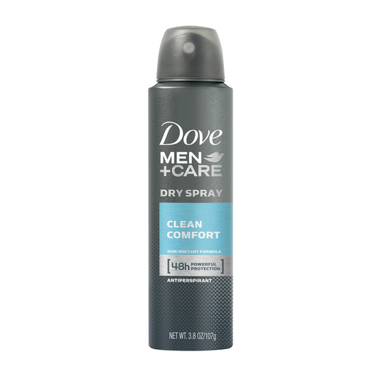 Dove Men+Care Dry Spray Antiperspirant Deodorant, Clean Comfort 3.8 oz Beauty and Personal Care Dove