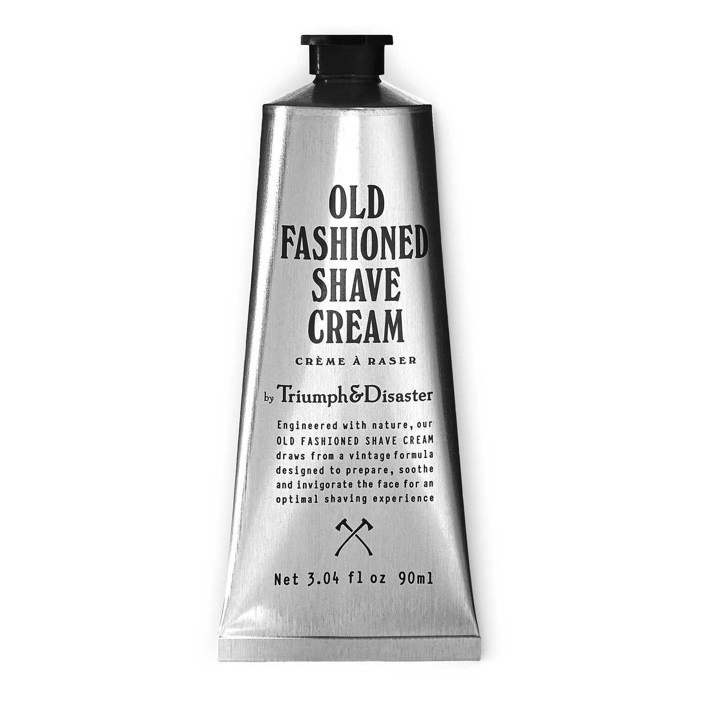 TRIUMPH & DISASTER - Old Fashioned Shave Cream Tube - Shaving Lotion for Sensitive Skin - Alcohol Free, 3.04 fl oz (90+ shaves) Beauty and Personal Care TRIUMPH & DISASTER