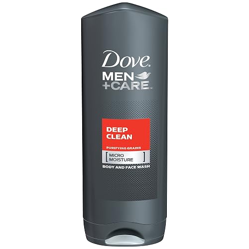 Dove Men+Care Body and Face Wash, Deep Clean 18 oz, Pack of 3 Beauty & Personal Care Dove