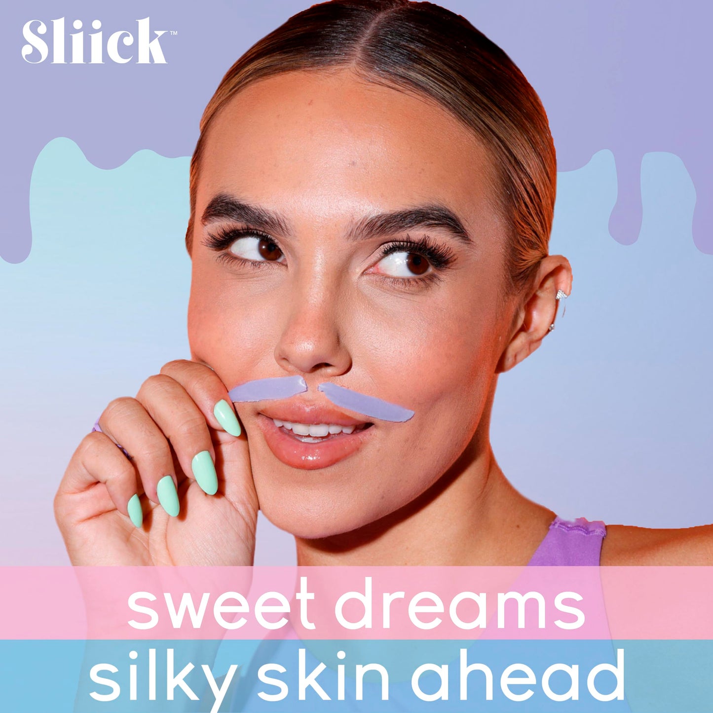 Sliick Hard Wax Beads for Hair Removal, Dream Clouds - DIY At-Home Wax Beads for Face, Body & Sensitive Skin, No-Strip Formula, 16 oz Beauty and Personal Care Sliick