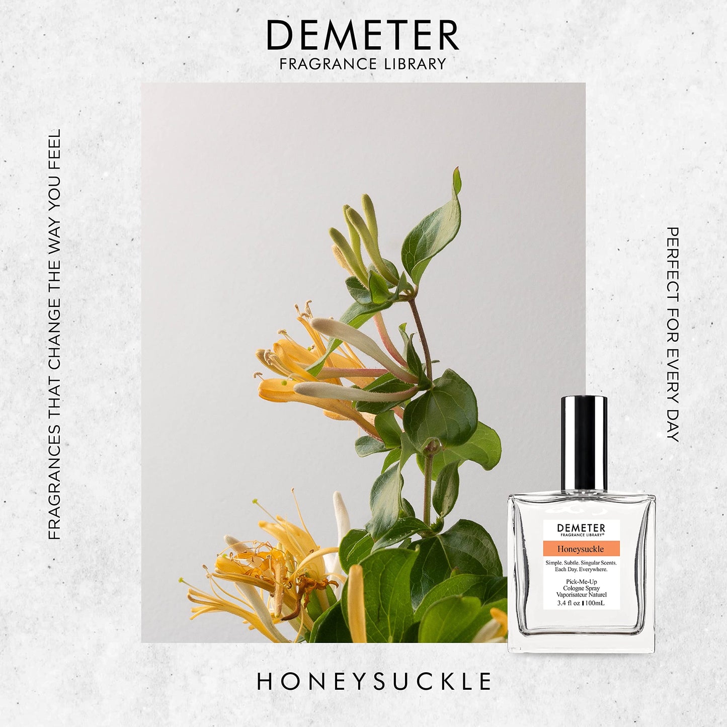DEMETER Honeysuckle 3.4 Oz Cologne Spray Fragrance Library Beauty & Personal Care DEMETER
