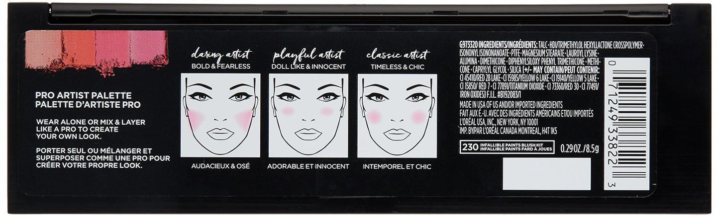 L'Oréal Paris Infallible PAINTS/BLUSH, 0.29 oz. Beauty & Personal Care L'Oreal Paris