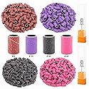 Rolybag Sanding Bands for Nail Drill Nail Sanding Bands Professional Sanding bit Nails 240 Pieces 4 Color Coarse Fine Grit Efile Sand Set Beauty & Personal Care Rolybag