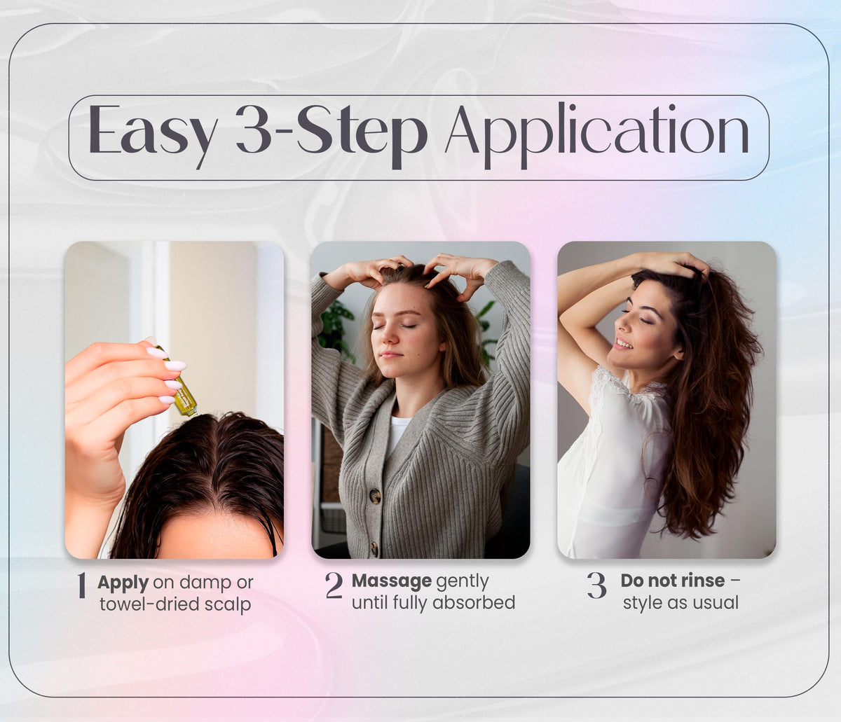 BLEST PROFESSIONAL HAIR CARE Intensive Repair Ampoules for Hair with Biotin Keratin Proteins Collagen and Castor Oil - Deep Hydration and