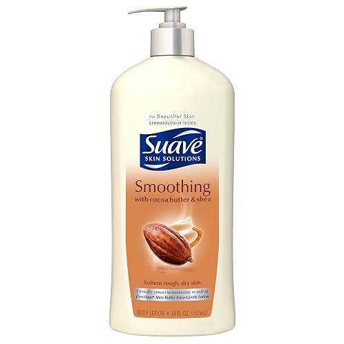 Suave Skin Solutions Body Lotion, Cocoa Butter & Shea, 18 oz (Presentation Varies) Beauty & Personal Care Unilever
