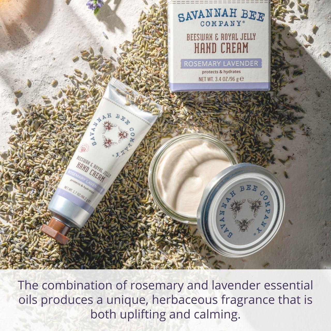 Savannah Bee Company Beeswax Hand Cream - Hand Moisturizer Repair Cream Beauty & Personal Care Savannah Bee Company
