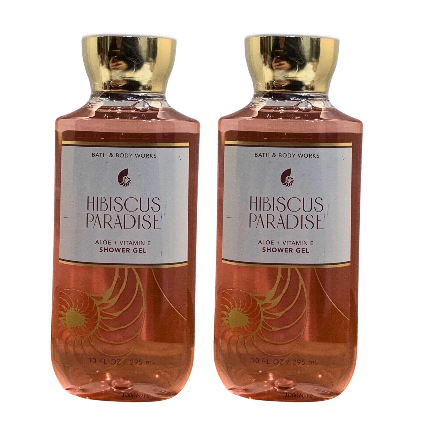 Bath & Body Works Shower Gel, Gift Set of 2, 10oz Each (Hibiscus Paradise) Beauty & Personal Care Bath & Body Works