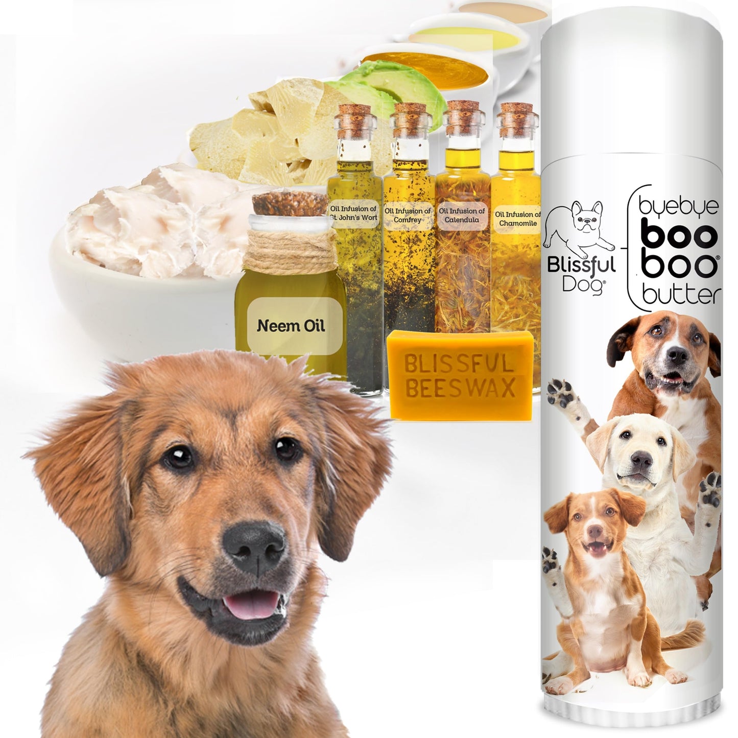 The Blissful Dog Mixed Breed Boo Butter, 0.50 oz Beauty and Personal Care The Blissful Dog