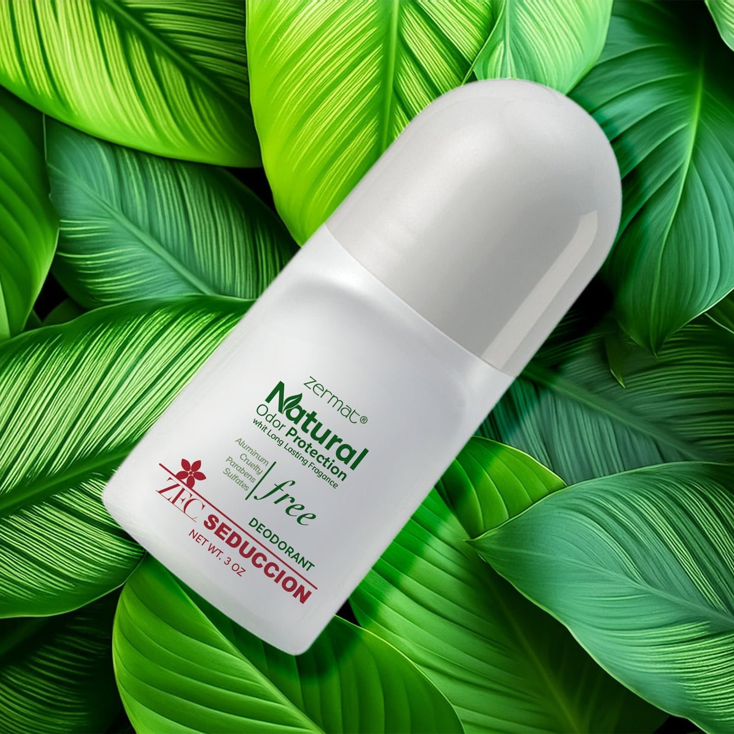 Zermat Senzuel Seduccion, Natural Roll-On Deodorant, 3 Oz. Beauty and Personal Care Zermat