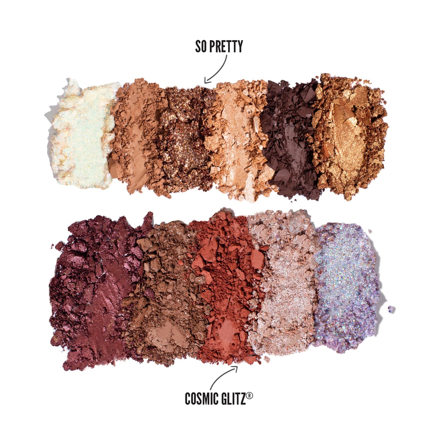 Formula Z Shadow Palette - Eye Shadow Palette Makeup with Glitter Eyeshadow - Longwearing, Richly Pigmented, Universal Shades - Cosmic Glitz - 1 Pc Beauty & Personal Care Formula Z