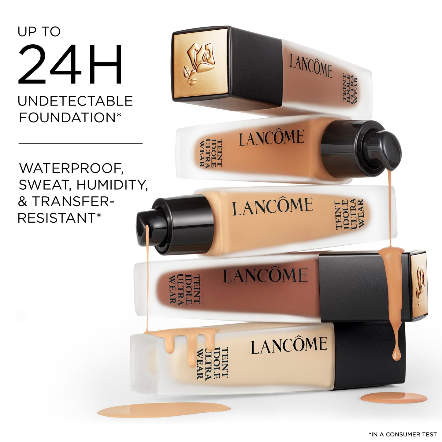 Lancôme Teint Idole Ultra Wear Natural Matte Foundation- Longwear, Medium-Full Coverage, Natural Finish, Waterproof & Hydrating - 110C (Fair Skin Beauty and Personal Care Lancôme