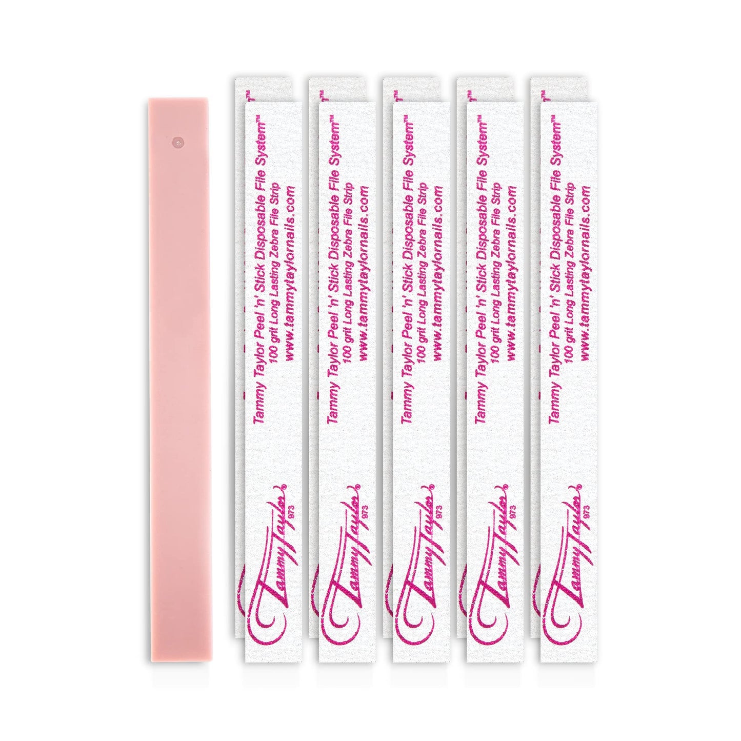 Tammy Taylor 100 Grit Acrylic Finger Nail Files for Women, 100/180 Limas para Uñas & Emery Boards for Nails, Professional Manicure Tools, Salon Art Beauty & Personal Care Tammy Taylor