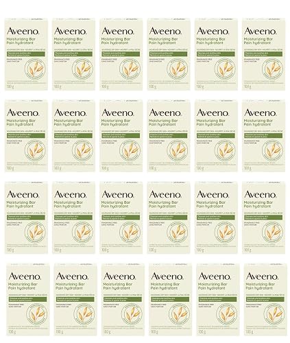 Johnson & Johnson 3623 Aveeno Moisturizing Bar, Fragrance Free, Pack of 24 Beauty & Personal Care Johnson & Johnson