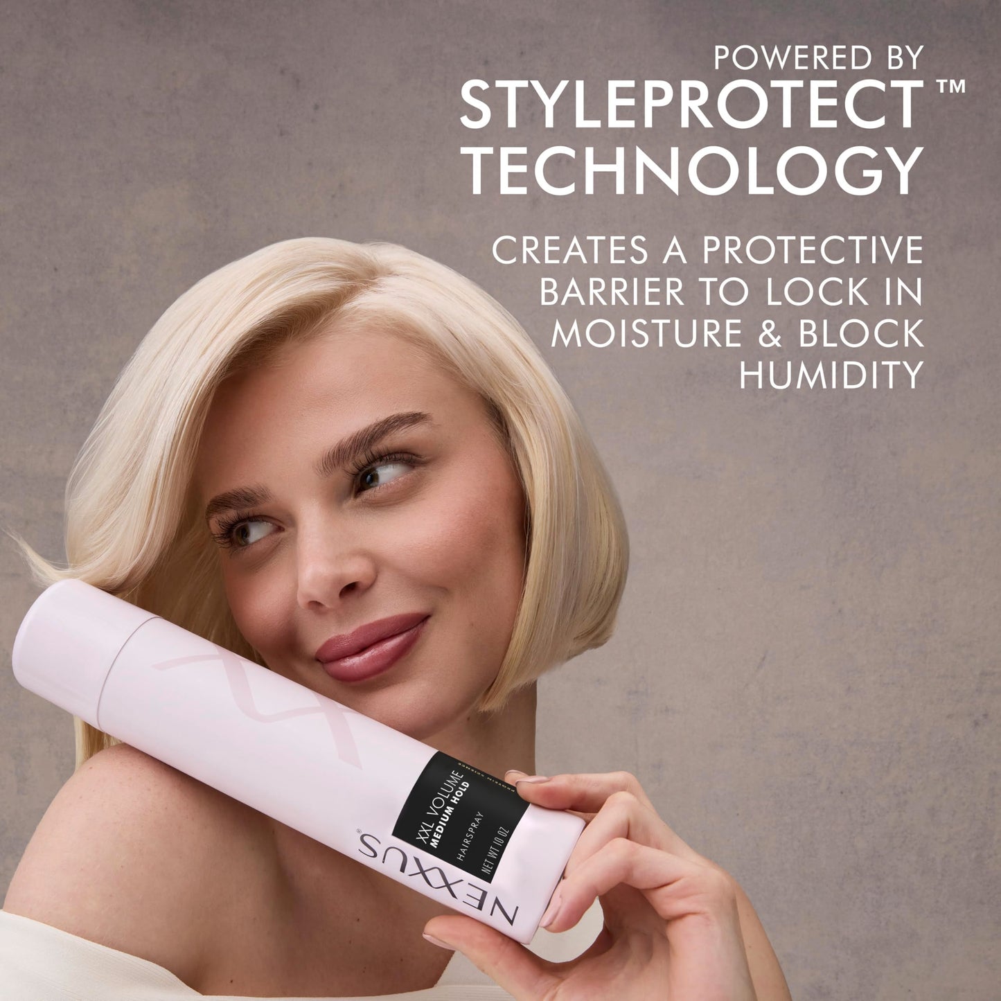 Nexxus Styling Spray XXL Finish Volume Medium Hold Hairspray Powered by STYLEPROTECT Technology 10 oz Beauty & Personal Care Nexxus