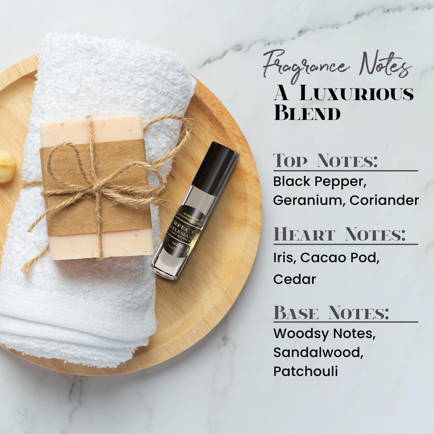 MOBETTER FRAGRANCE OILS Perfect Gentleman Count Boisee Men Cologne Body Oil Beauty & Personal Care MOBETTER FRAGRANCE OILS