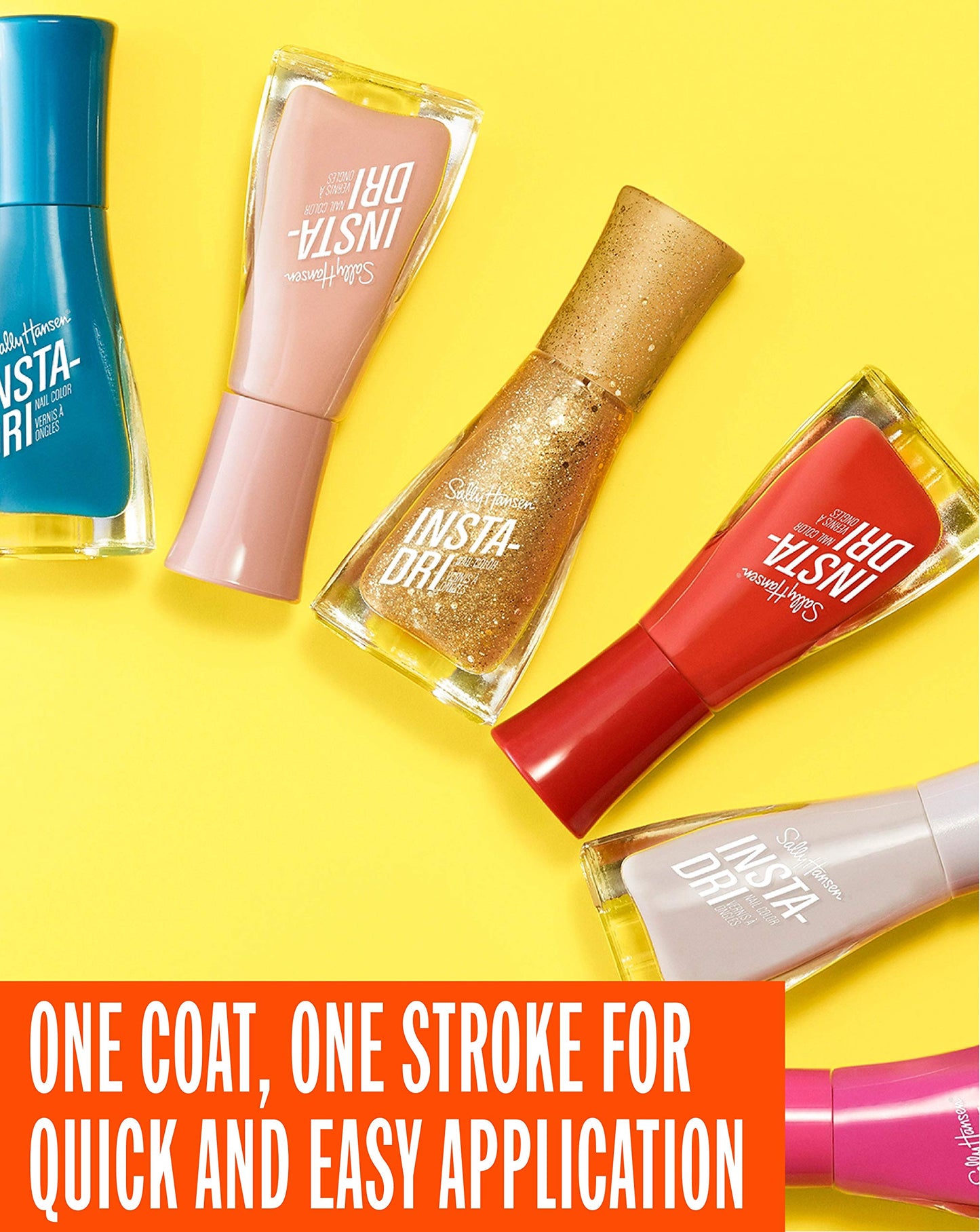 Sally Hansen - Insta-Dri Fast-Dry Nail Color, Silver Stallion Beauty & Personal Care Sally Hansen