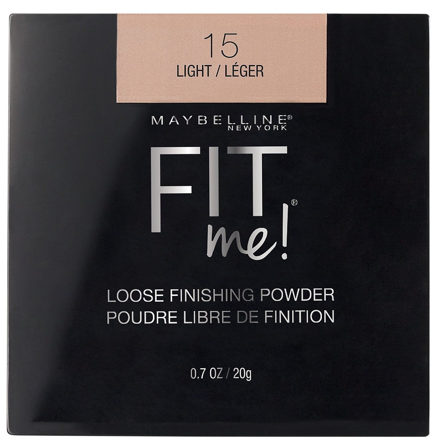 Maybelline Fit Me Loose Setting Powder, Face Powder and Finishing Makeup, Light, 1 Count Beauty & Personal Care MAYBELLINE