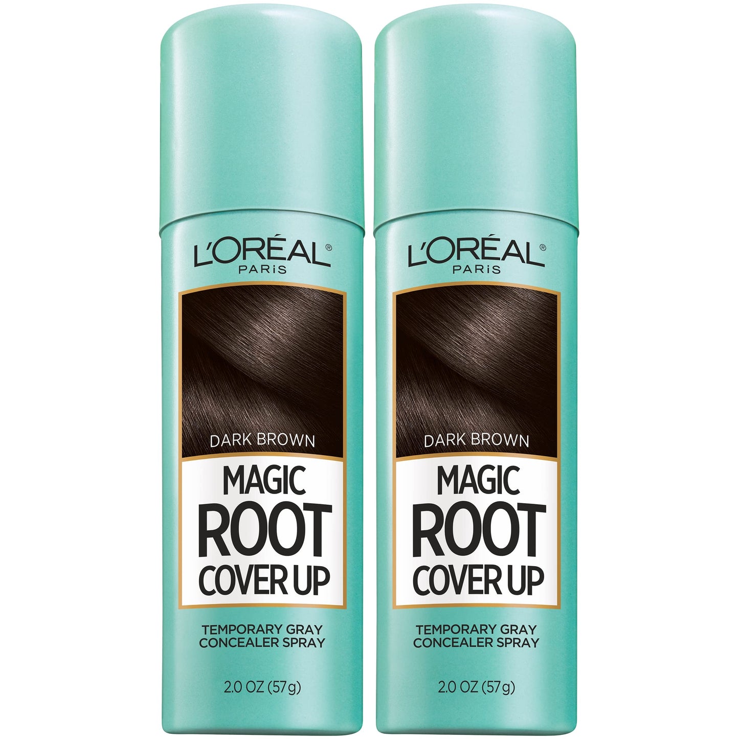 L'Oreal Paris Magic Root Cover Up Gray Hair Spray, 100% Gray Hair Coverage with Buildable, Lightweight, Transfer-Resistant, and Temporary Formula Beauty & Personal Care L'Oreal Paris