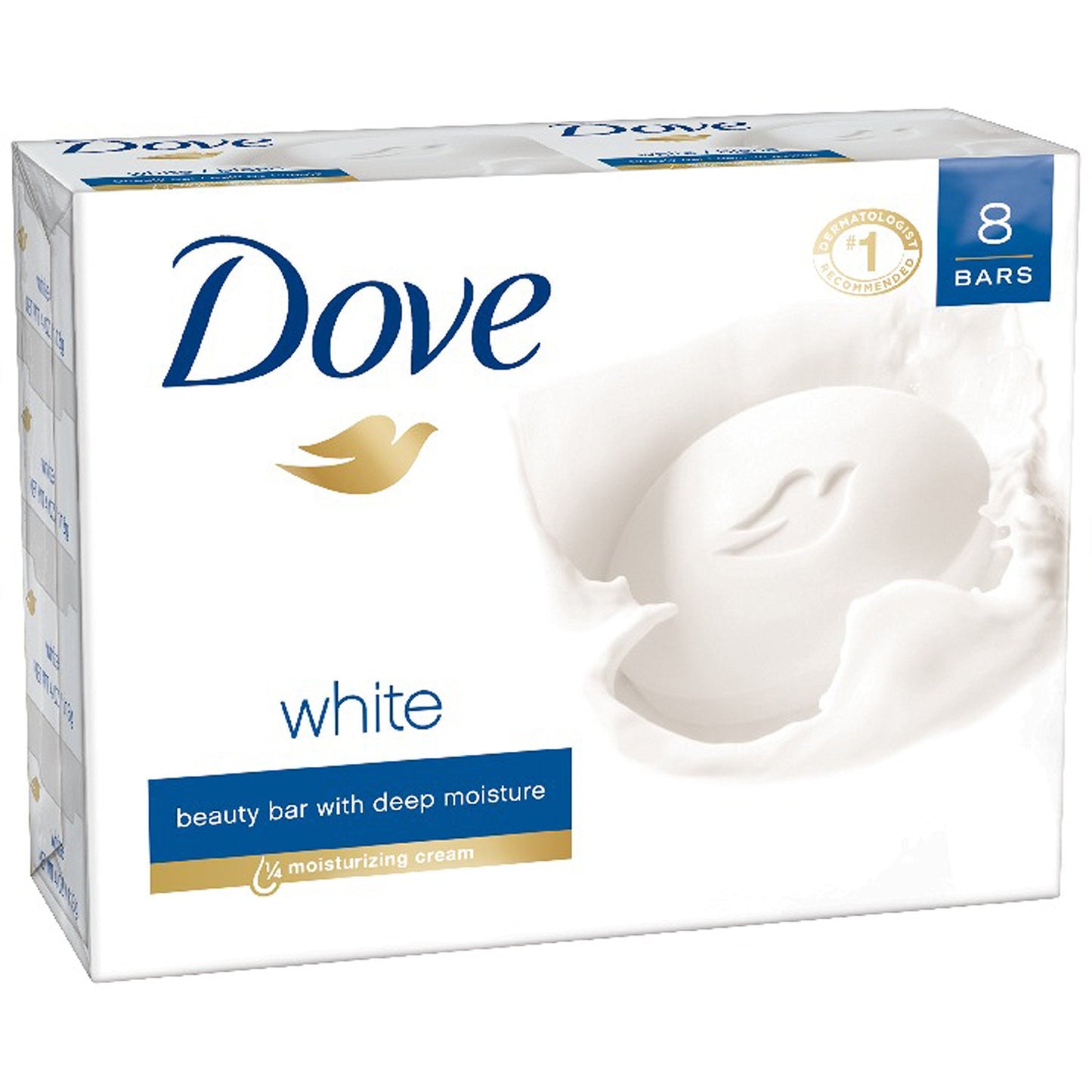 Dove Beauty Bar, White 4 oz, 8 Bar, Pack of 3 Beauty & Personal Care Dove