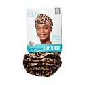KISS COLORS & CARE Top Knot Pre-Tied Turban - Leopard - Stylish, Stretchy & Soft for Sleeping, Maximum Hair Protection, Minimizes Breakage Beauty & Personal Care KISS COLORS & CARE