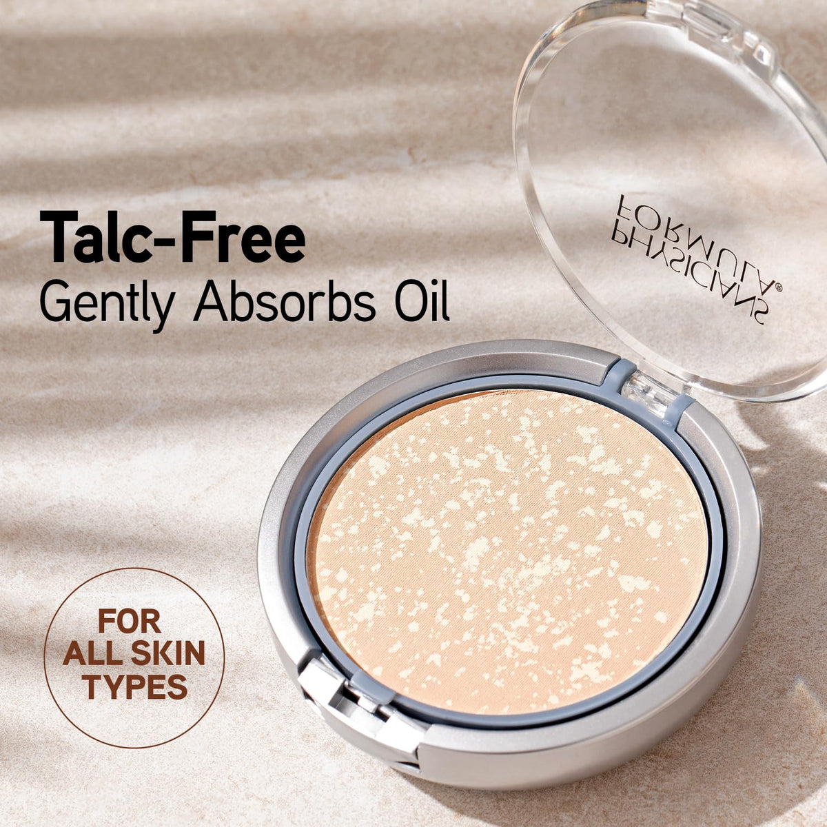 Physicians Formula Mineral Wear Talc-Free Face Powder, Light Coverage Mineral Makeup for Sensitive Skin - Translucent
