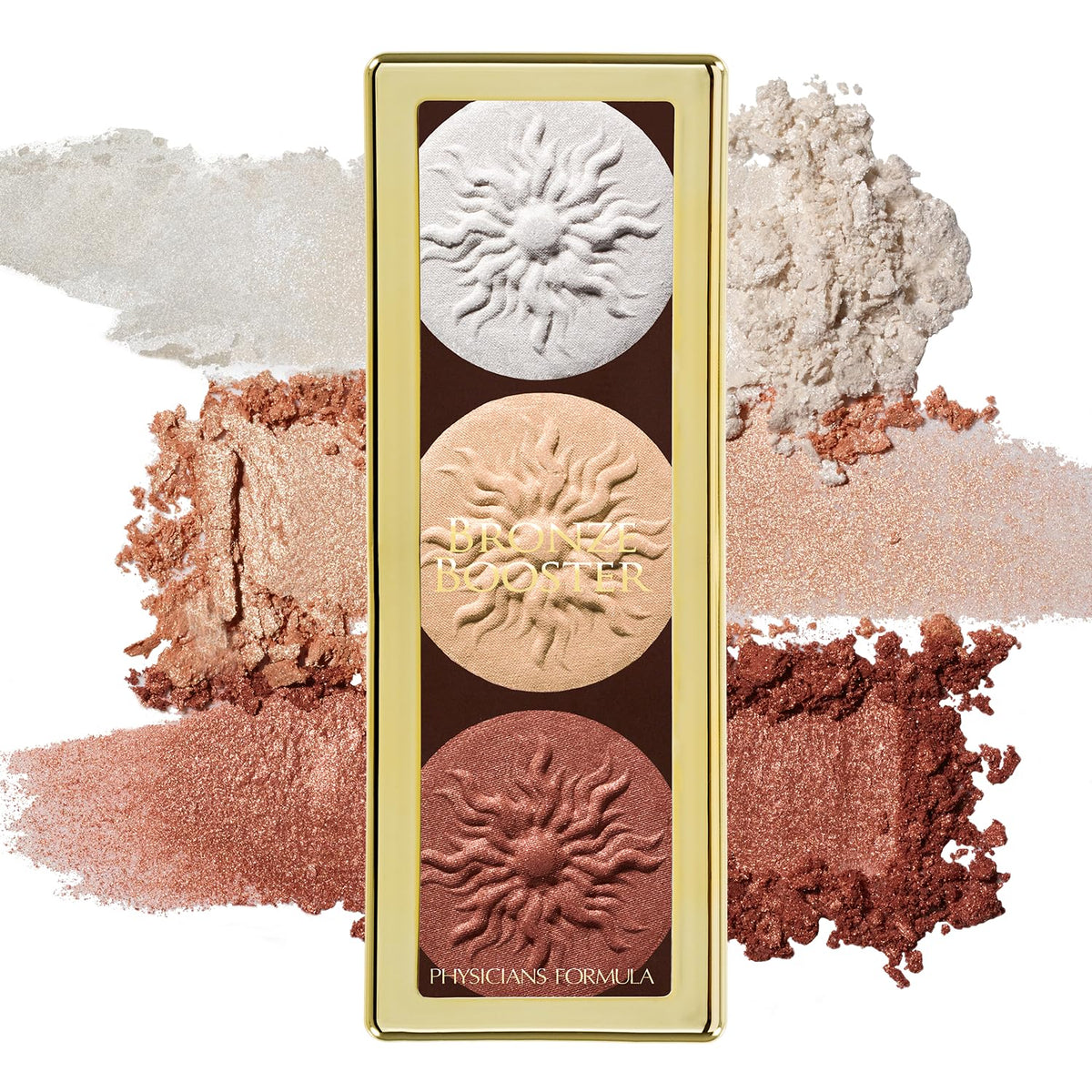 Physicians Formula Bronze Booster Highlight & Contour Palette with Brush, Blendable & Buildable Finish - Shimmer Glow Beauty & Personal Care Physicians Formula