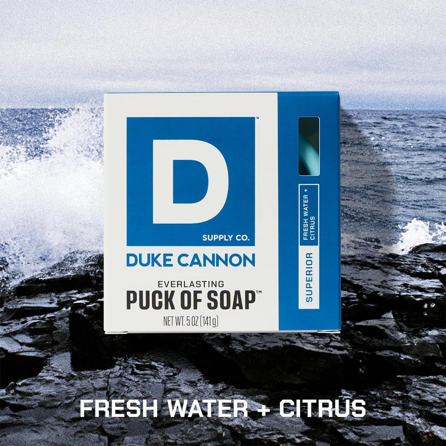 Duke Cannon Supply Co. Bar Soap Puck - Men's Rounded Bar Soap With Masculine Scents - Hydrating & Cleansing -Disc-Shaped Mens Soap - All Skin Types Beauty & Personal Care Duke Cannon Supply Co.