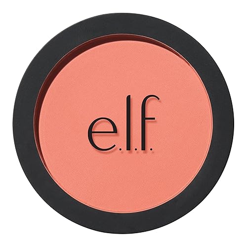 e.l.f. Primer-Infused Matte Blush, Long-Lasting, Lightweight & Buildable Powder Blush, Delivers A Matte Finish, Vegan , Always Fresh Beauty & Personal Care e.l.f.