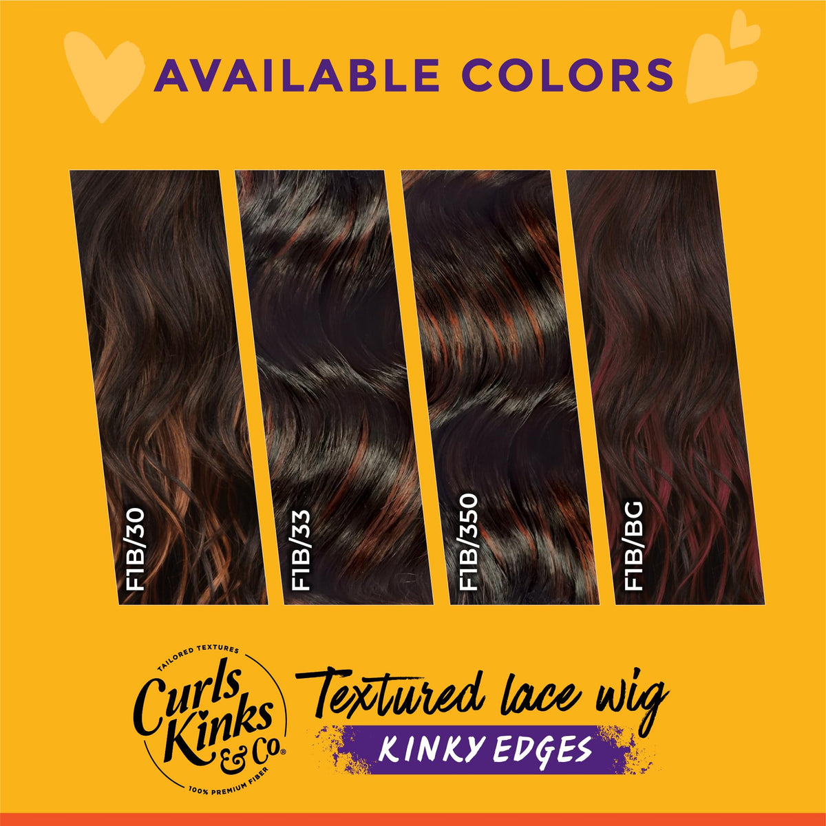 Sensationnel CKCO Kinkyedges Wig-Kinky Barrel Curl 20 Inch, F1B/350