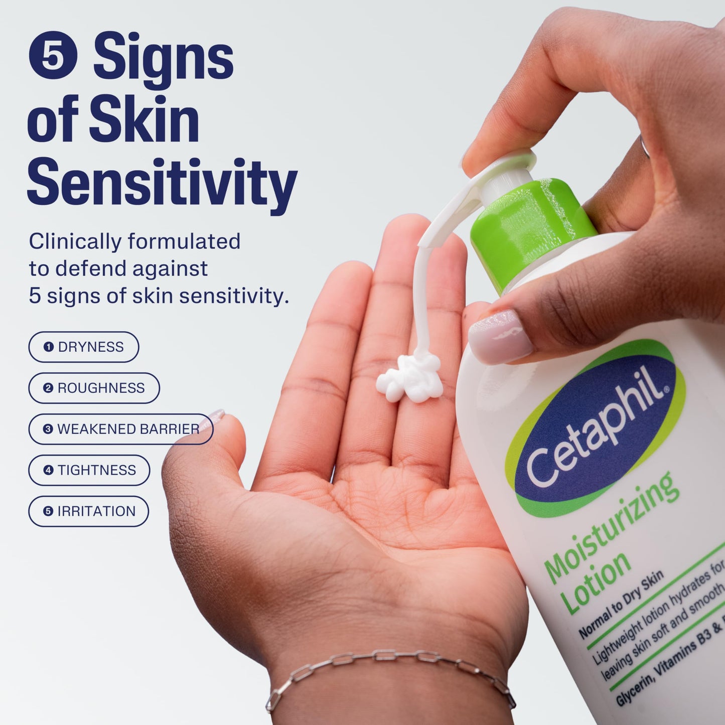 Cetaphil Face & Body Moisturizer, Hydrating Moisturizing Lotion for All Skin Types, Suitable for Sensitive Skin, NEW 20 oz, Fragrance Free Beauty & Personal Care Cetaphil
